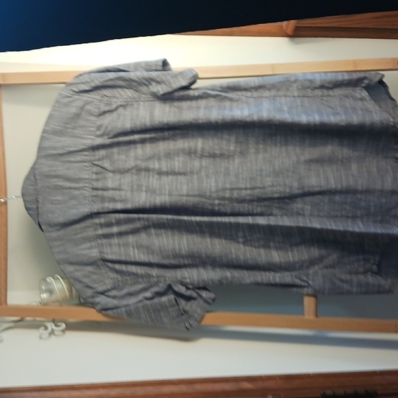 🏷5/25 Structure Gray Small Button Shirt box 25 - Picture 4 of 5